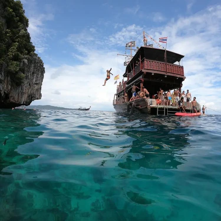 Phi Phi Pirate Boat