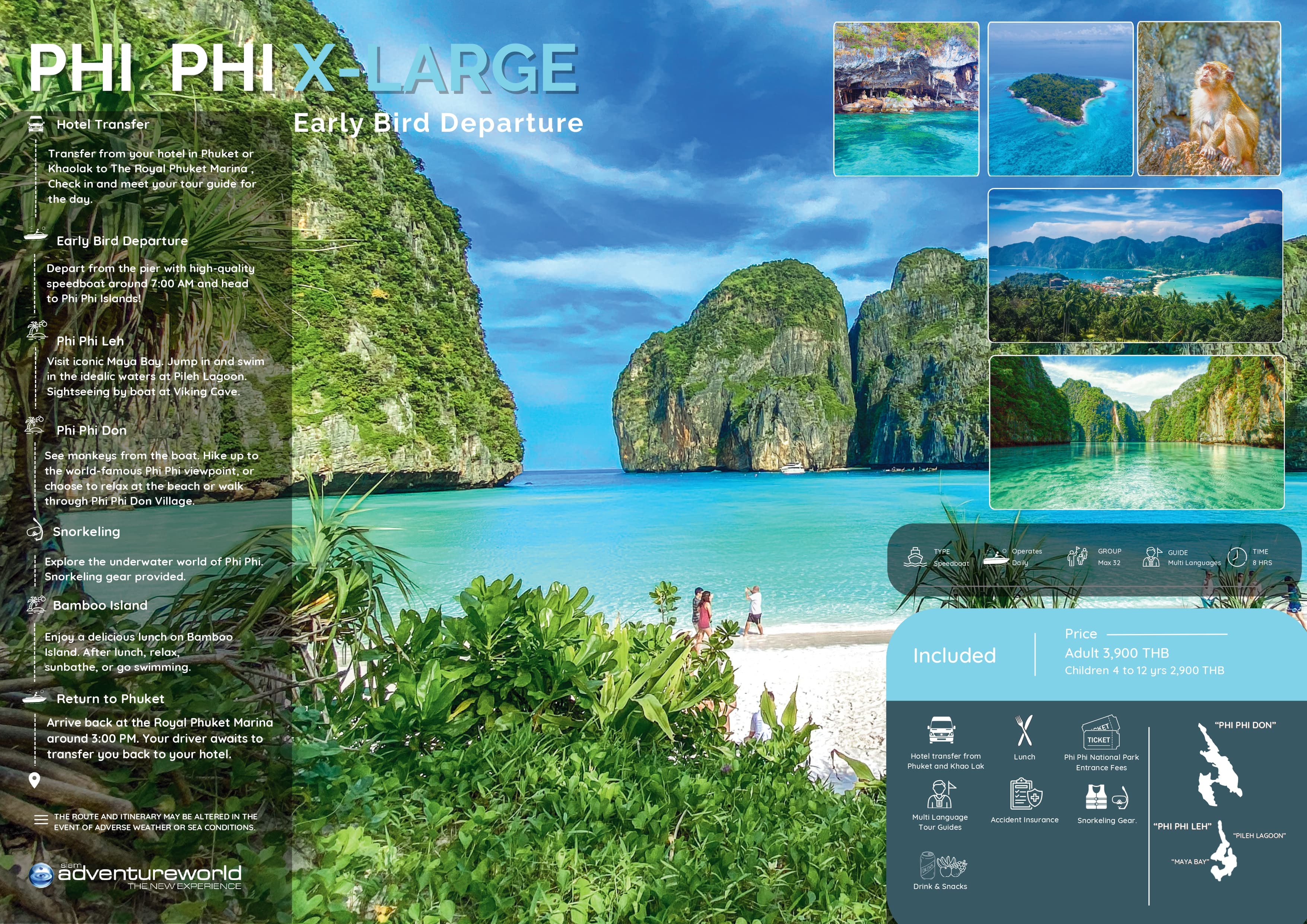 Early Bird Sunrise Phi Phi Island + Bamboo Speedboat Tour Beat The Crowds From Phuket showcase 2