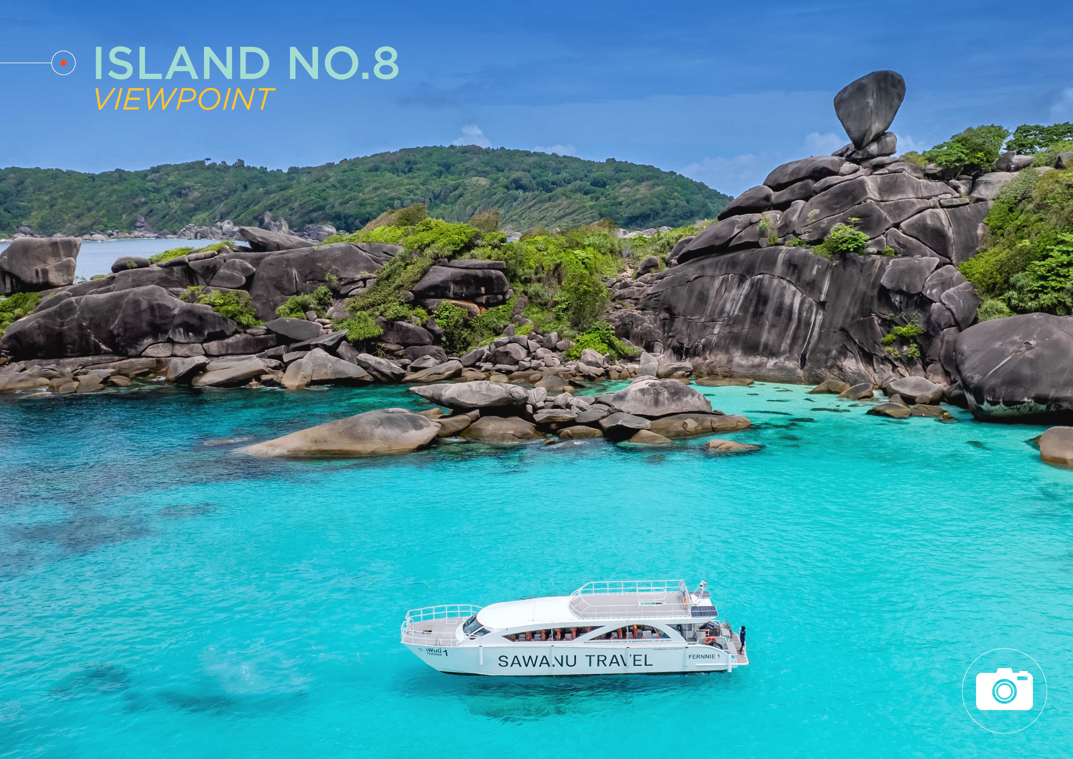 Similan Islands Catamaran Speedboat Tour From Phuket with Viewpoint & Snorkeling showcase 14