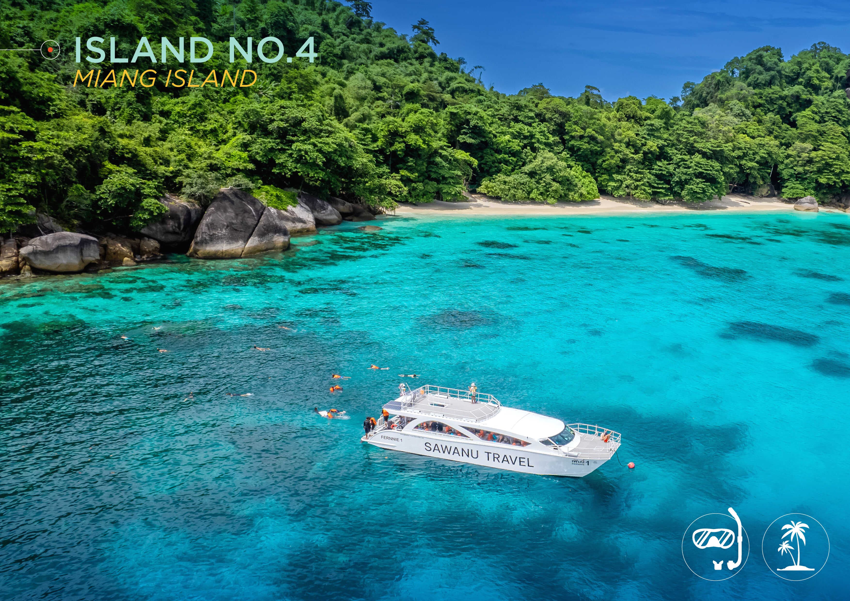 Similan Islands Catamaran Speedboat Tour From Phuket with Viewpoint & Snorkeling showcase 17