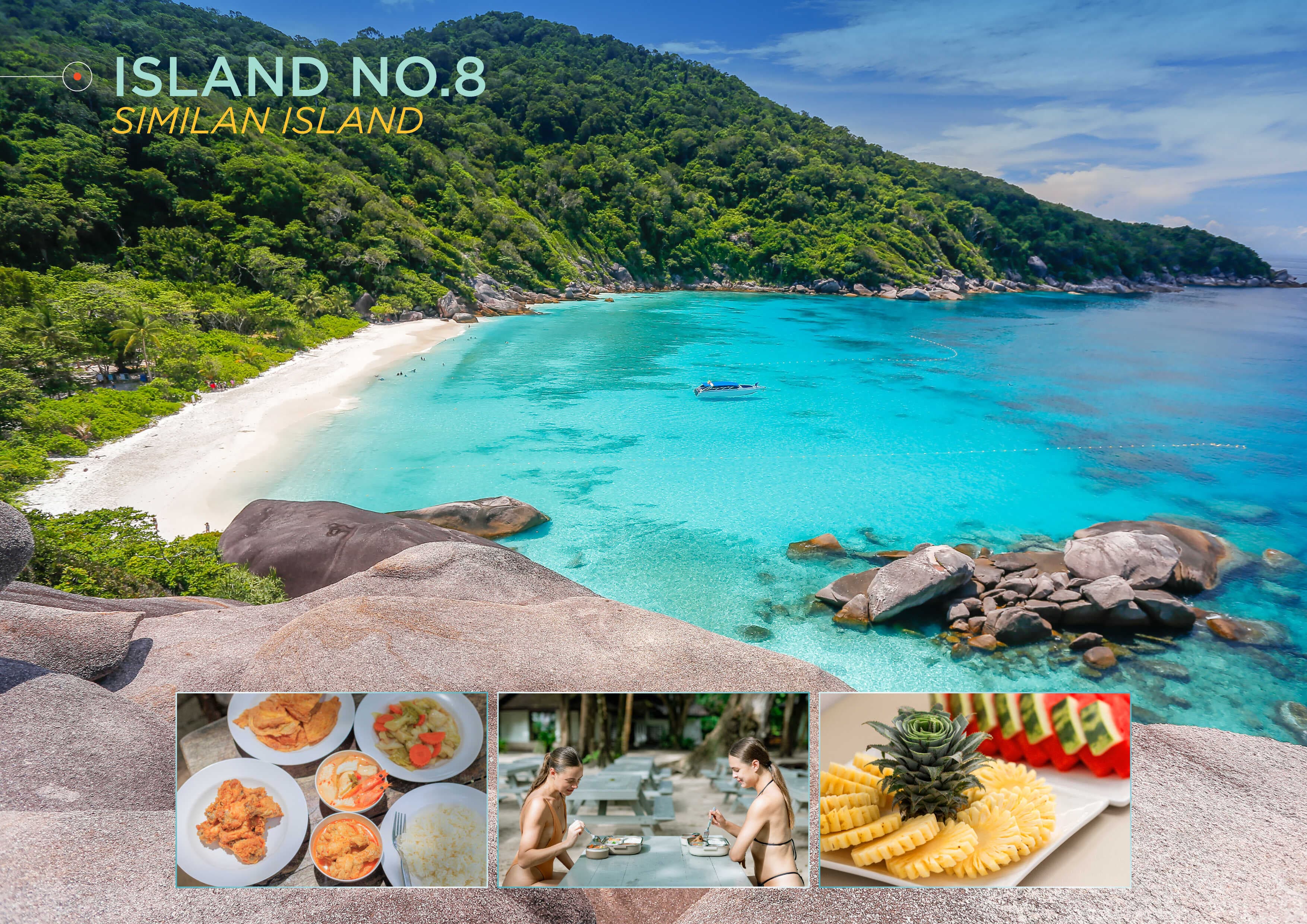 Similan Islands Catamaran Speedboat Tour From Phuket with Viewpoint & Snorkeling showcase 18