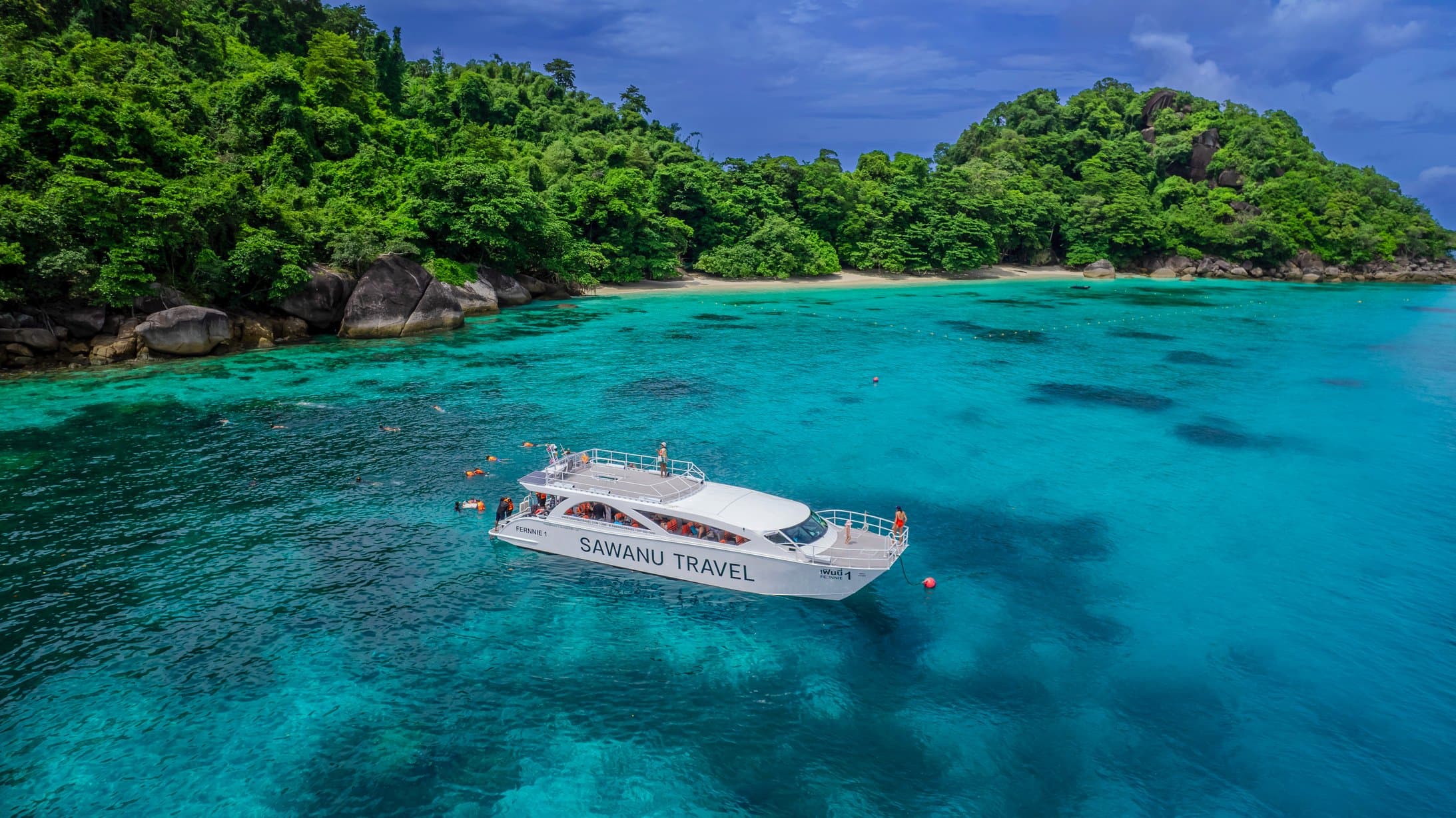 Similan Islands with Snorkeling & Viewpoint Speedboat Catamaran Day Tour From Phuket