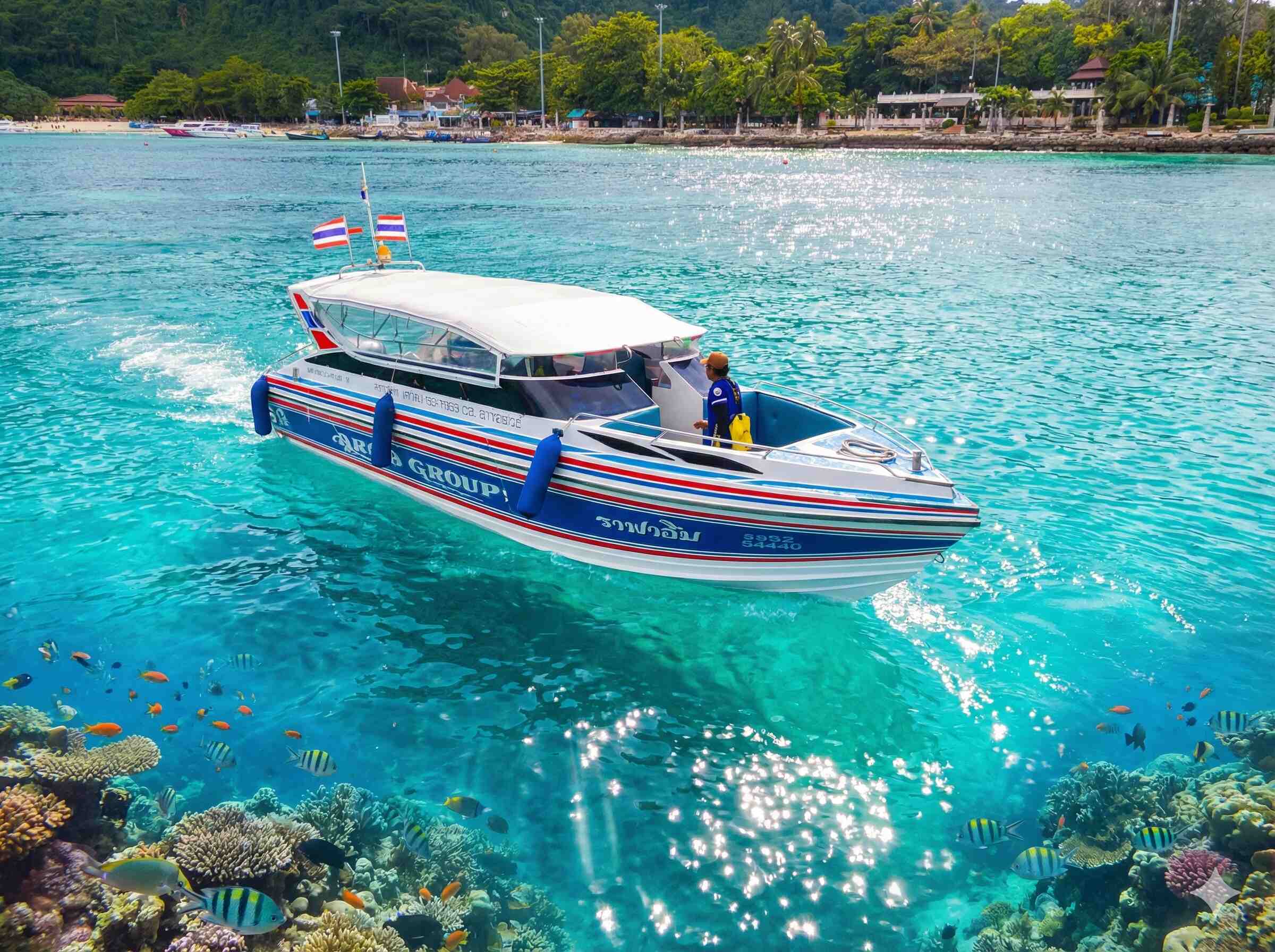 Hero image for Phi Phi Island Full Day Group Speedboat Tour Start From Phi Phi Don - Include Nat. Park Fees