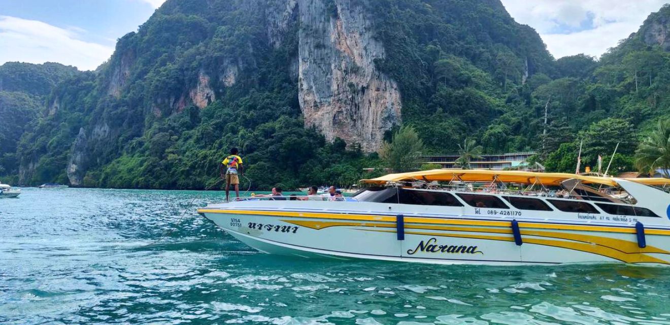 phi phi island speedboat tour from phuket