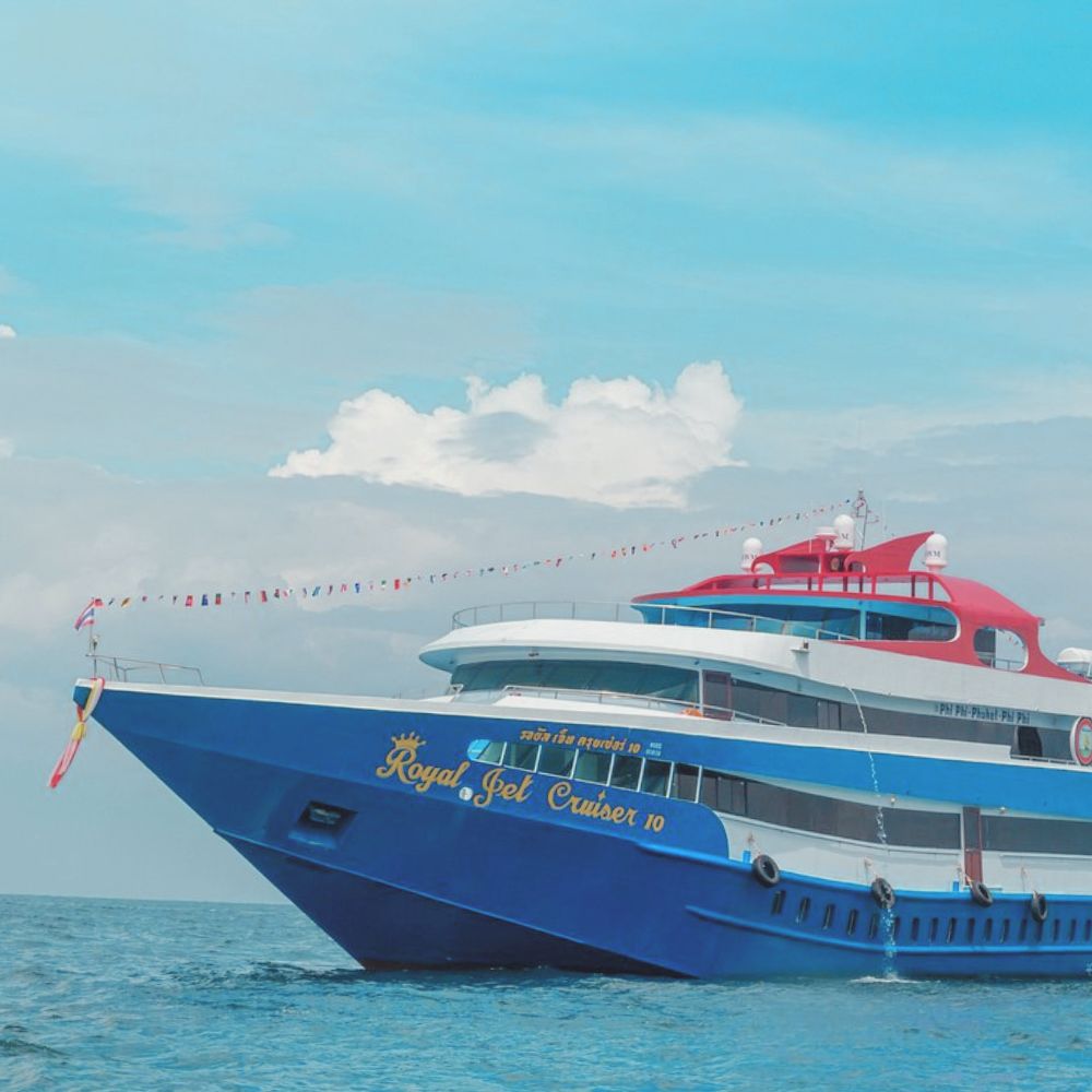 Andaman Wavemaster boat ferry cruise ship royal jet cruiser 10 phuket ferry one day tour indian