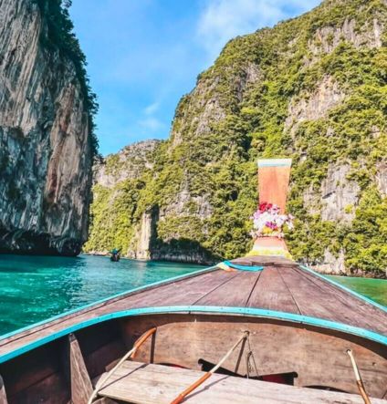 phi phi island one day tour start from krabi ao nang boat booking