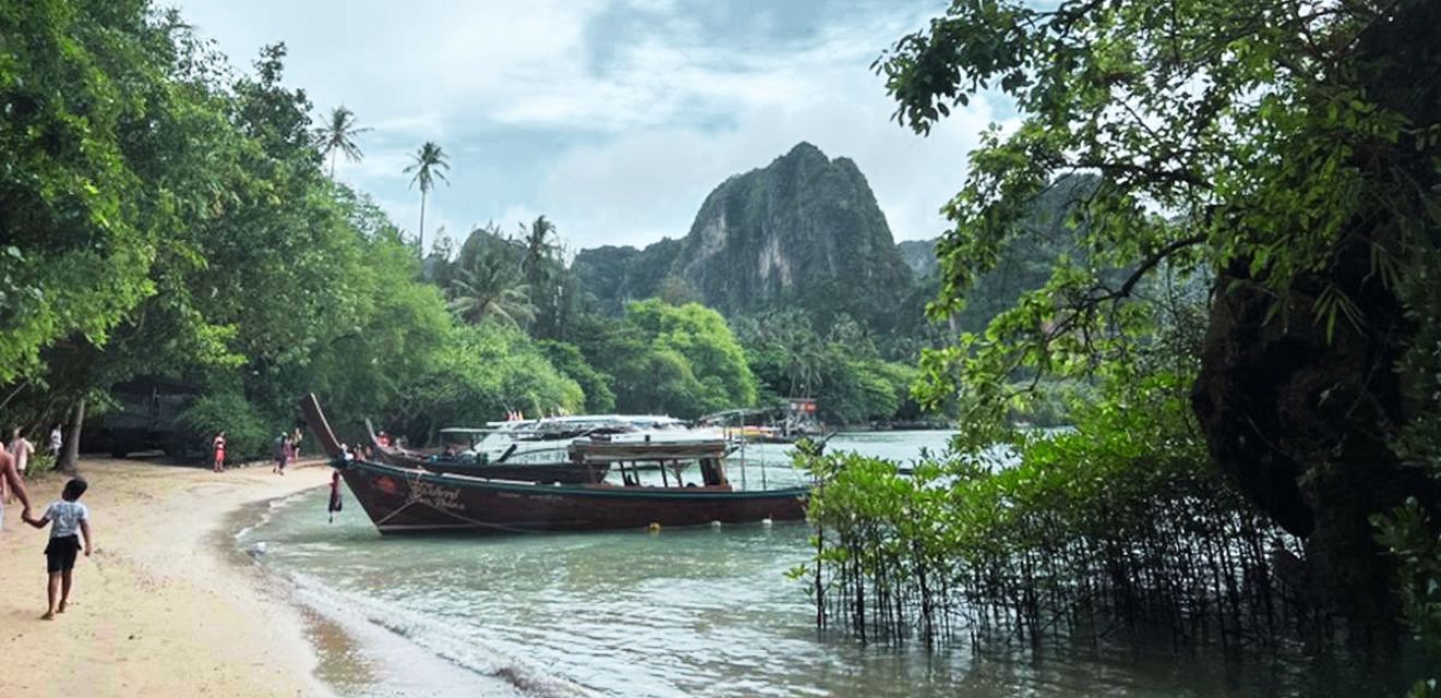 railay beach krabi 4 island tour longtail