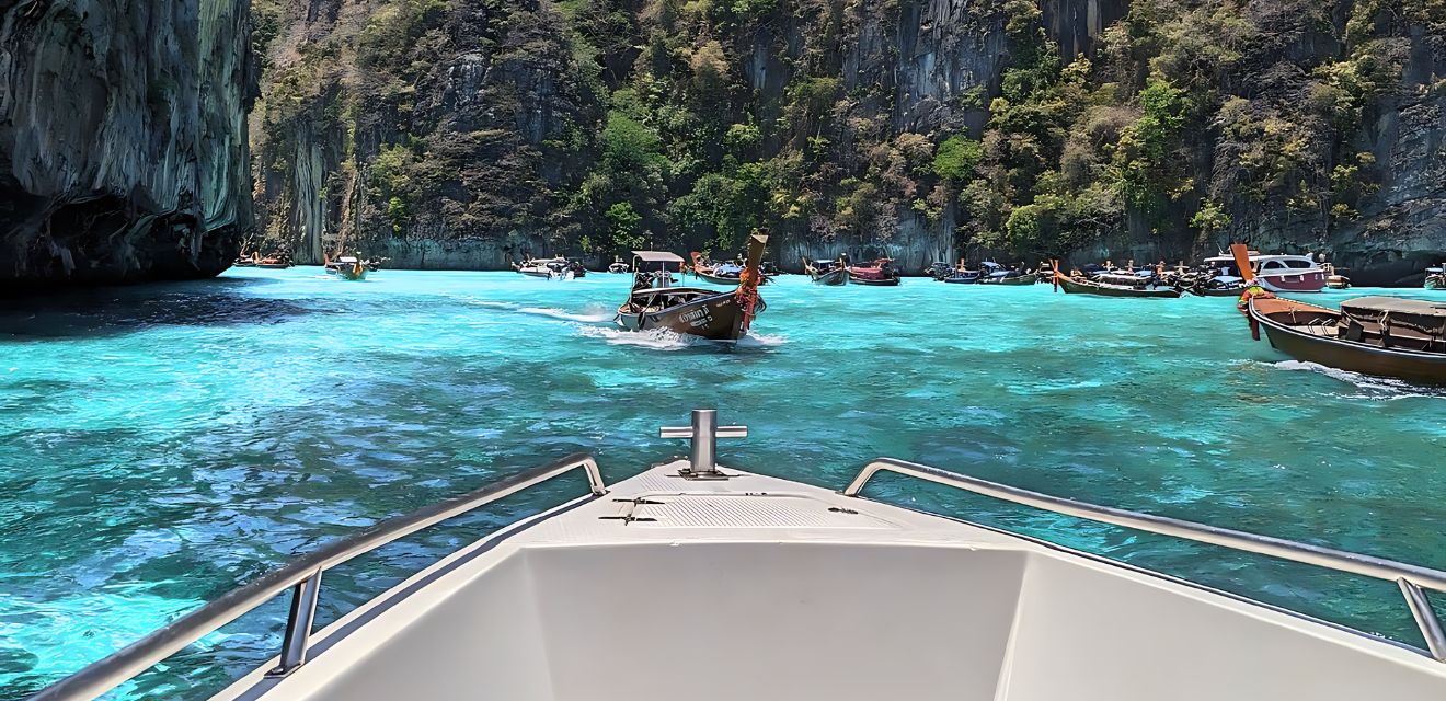 speedboat charter koh phi phi leh private lagoon pileh