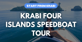 krabi 4 islands tour group share speedboat start from ao nang krabi