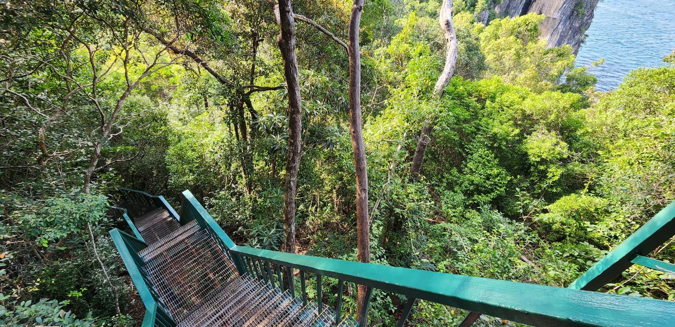 hong island staircase viewpoint tour hike