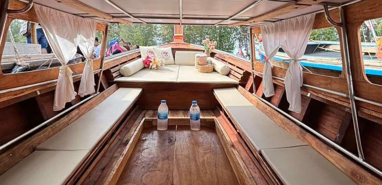 interior boat luxury premium vip longtail boat