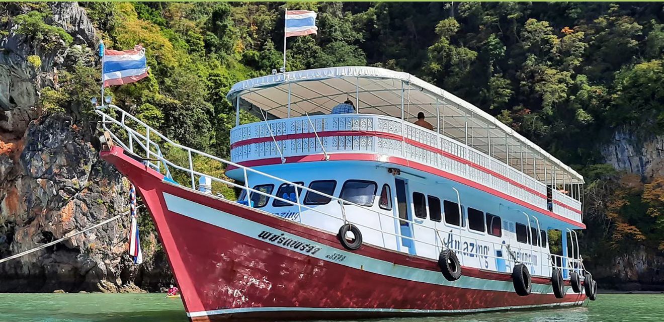 james bond island tour by big boat cruise ship boat