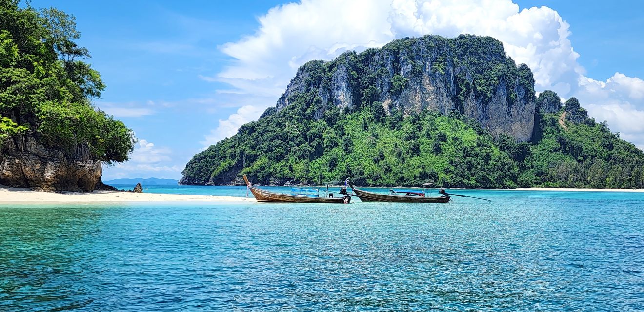 krabi 4 four islands tour longtail boat thalae waek koh tub koh mor