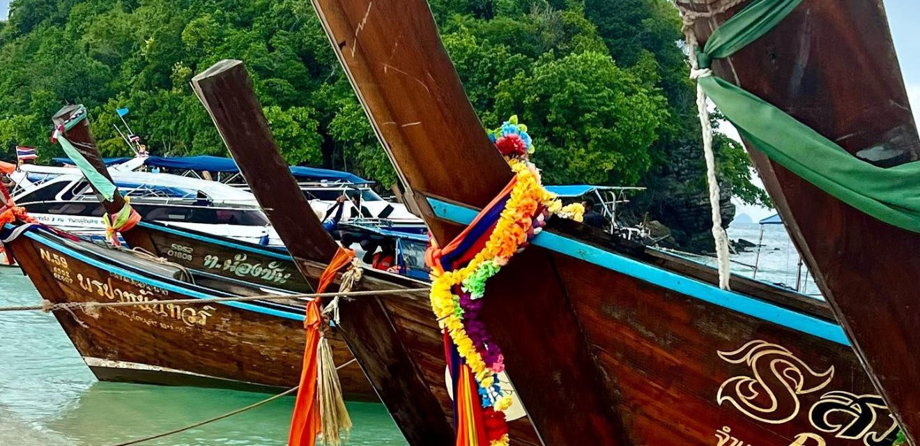 longtail boats thailand 1