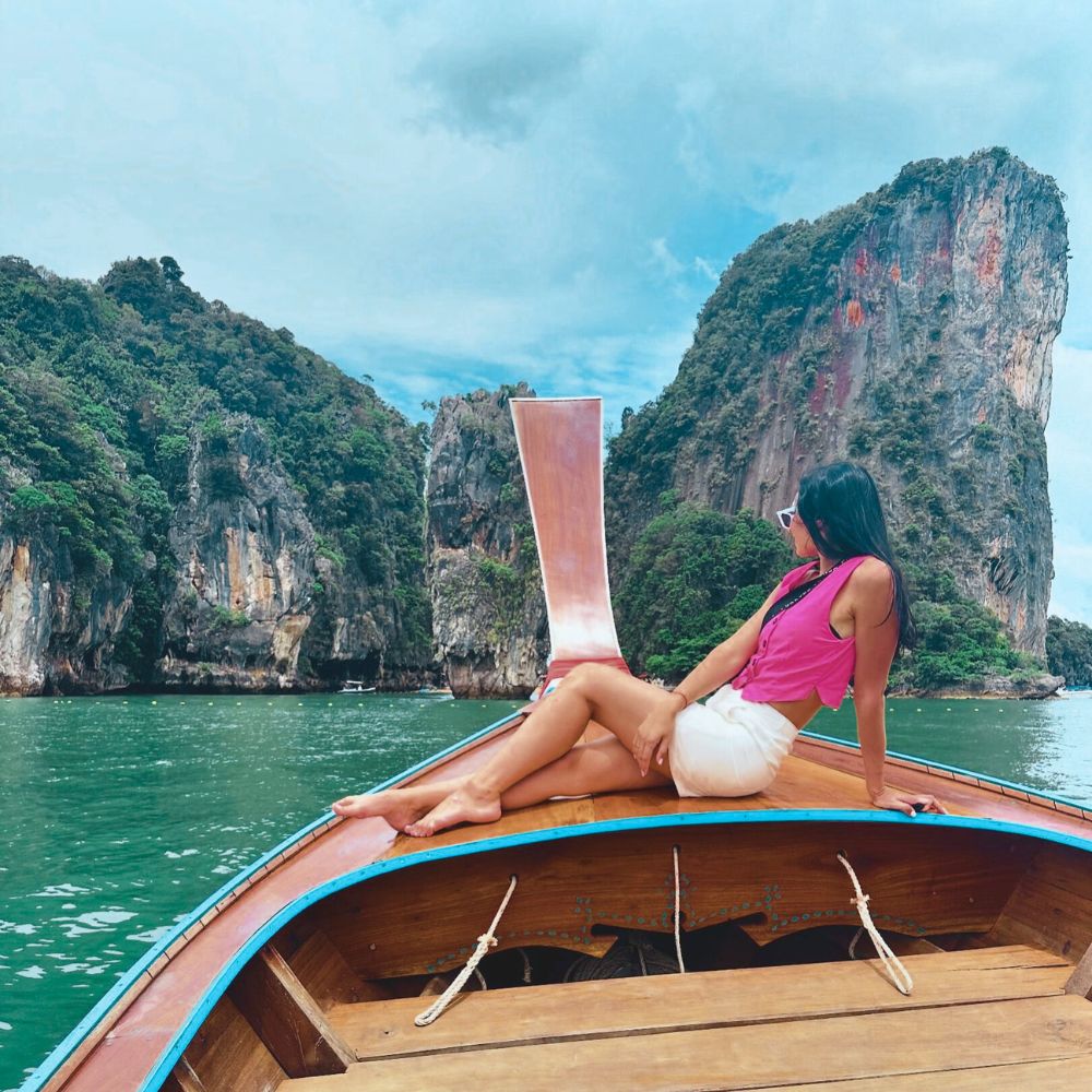 private longtail boat james bond island