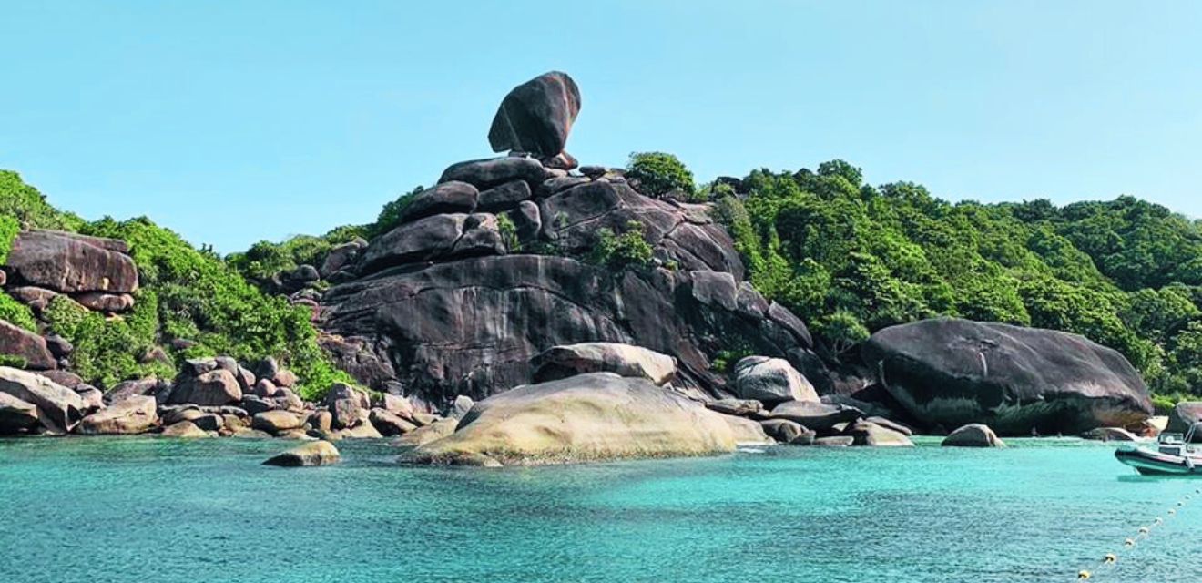 sail rock similan islands tour speedboat thailand