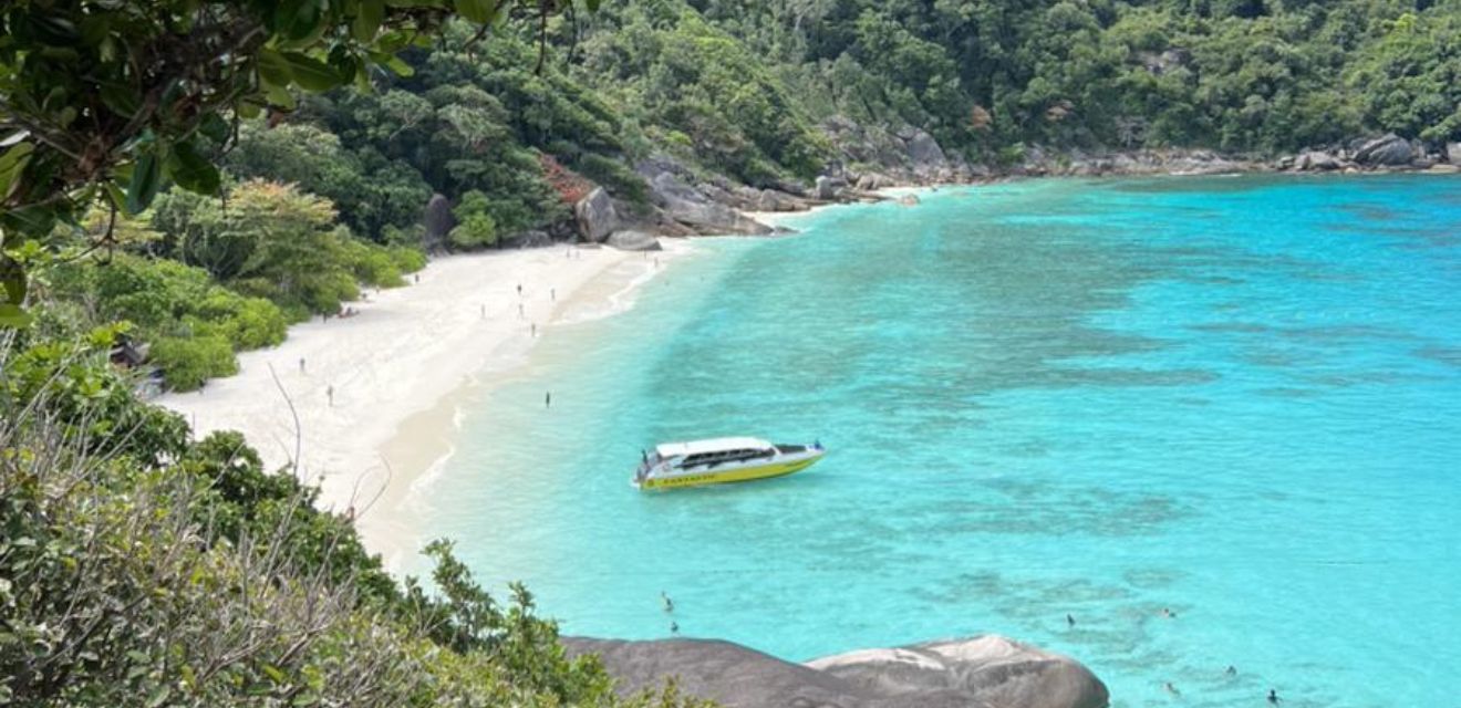 similan islands beach without many people and fantastic similan