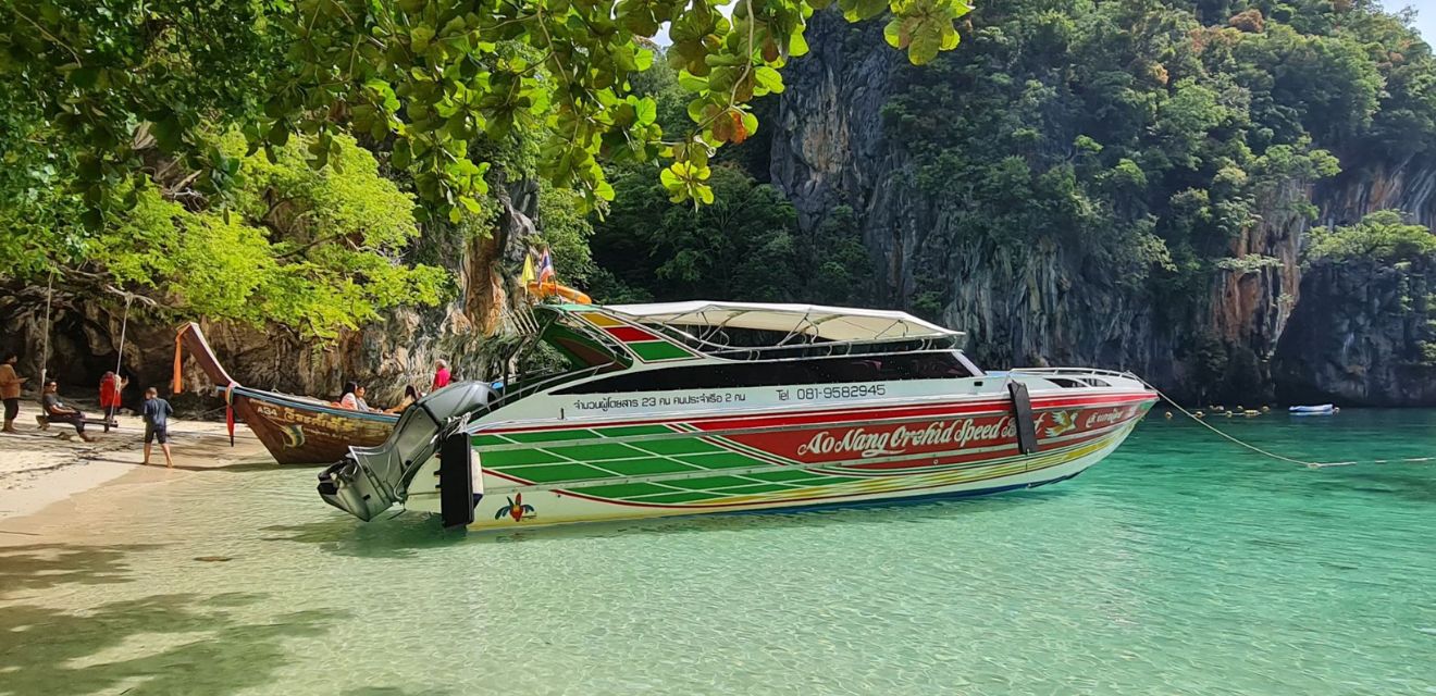 speedboat tour to krabi four islands koh pida from krabi tour