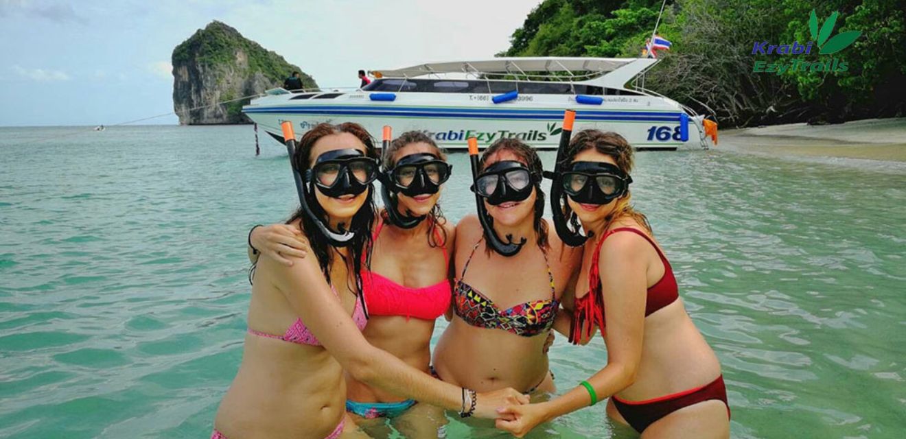 snorkeling tour speedboat koh phi phi